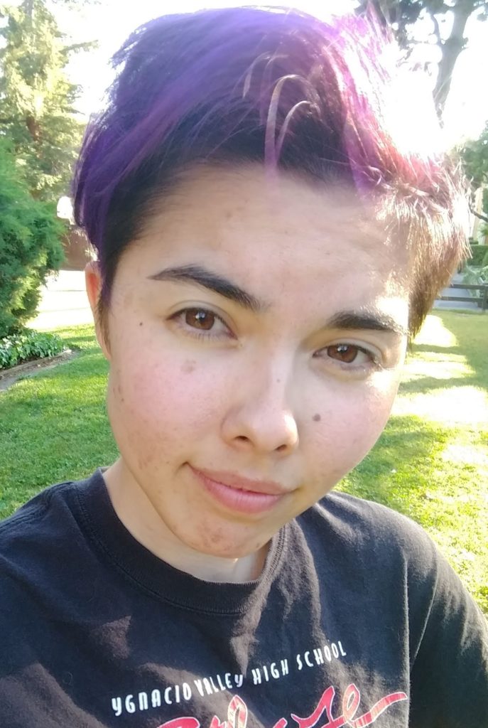 Purple hair: Transforming hair shaped identity