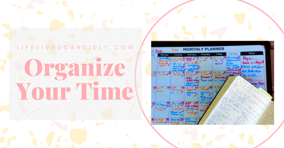 organize time busy person