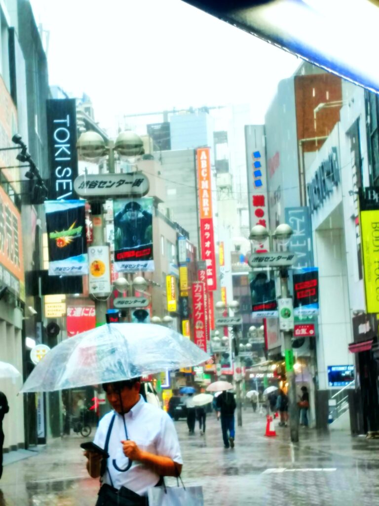 Shibuya: one time in Japan