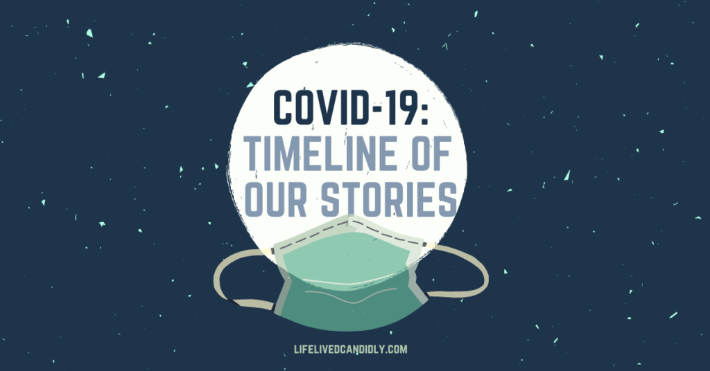 Being a blogger for a year: Covid series