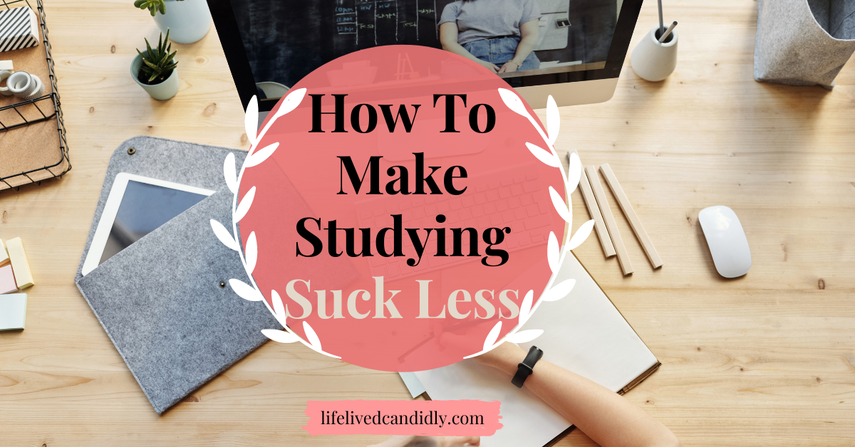 Make studying suck less